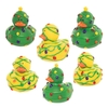 Christmas Tree Rubber Ducks (Pack of 6)