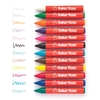 Chunky Wax Crayons (Per 3 boxes) Drawing 12 assorted colours