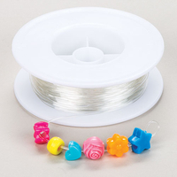 Clear Elastic Jewellery String - 40m Strong Bracelet Cord For crafts.