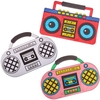 Colour-in Fuzzy Art Boombox (Pack of 6) Decoration Craft Kits