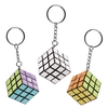 Colour-in Puzzle Cube Keyrings (Pack of 4) Creative Play Toys