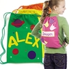 Coloured Drawstring Backpacks (Pack of 12)