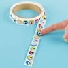 Coloured Eye Stickers (Per roll) Stickers