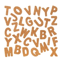 Cork Letters Value Pack (Pack of 156) Craft Blanks & Bases