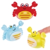 Crab Pull Back Racers (Pack of 6) Pocket Money Toys 3 assorted colours - Red,  Yellow & Blue