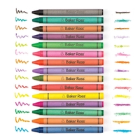 Crayons Value Pack (Tub of 96) Drawing 16 assorted colours