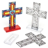 Cross Stand-up Suncatchers (Pack of 4) Decoration Craft Kits