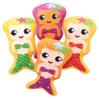 Cuddly Mermaids (Pack of 4) Soft Toys,  4 Assorted Designs,  20cm,  Gift For Boys & Girls
