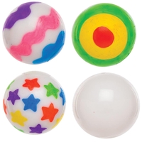 Design Your Own Light-up Bouncy Balls (Pack of 4) Pocket Money Toys