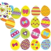 Easter Egg Foam Stickers (Pack of 125) Easter Craft Supplies,  25 Assorted Designs,  Card Making & Crafts