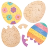 Easter Egg Wooden Puzzles (Pack of 5) Easter Toys