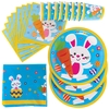 Easter Party Tableware Set (Per set) Easter Party Supplies