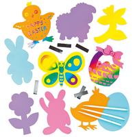 Easter Scratch Art Magnets (Pack of 10)