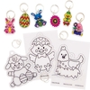 Easter Super Shrink Keyring Kits (Pack of 8)