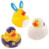 Easter-Themed Rubber Ducks (Pack of 6) Floating Ducks,  Great For Baths Or Playtime,  Approx. 5cm
