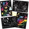 Festive Scratch Art Pictures (Pack of 10) Christmas Crafts