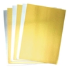 Gold & Silver A4 Metallic Card 250gsm (Pack of 20) Paper & Card 2 metallic colours - Gold and Silver