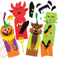 Halloween Bookmark Kits (Pack of 6)
