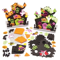 Haunted House Kits (Pack of 2) Halloween Craft Kit For Kids
