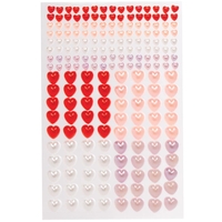 Heart Self-Adhesive Pearls (Pack of 200) Craft Embellishments,  Mother