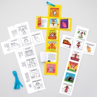 Holy Week Colour-in Calendars (Pack of 5)