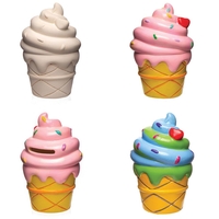 Ice Cream Ceramic Money Boxes (Box of 2) Decoration Craft Kits