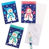Jolly Snowman Mini Notebooks (Pack of 12) Christmas Toys
