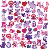 Jungle Animal Heart Foam Stickers (Pack of 200) Christmas Craft Supplies