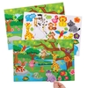 Jungle Animal Sticker Scenes (Pack of 5) Art Craft Kits