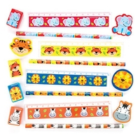 Jungle Chums 4-Piece Stationery Sets (Pack of 6 sets) Drawing