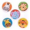 Jungle Chums Maze Games (Pack of 12) Creative Play Toys 6 assorted colours - Yellow,  Red,  Green,  Light Blue,  Dark Blue & Orange