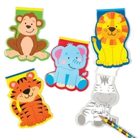 Jungle Chums Notepads (Pack of 12) Paper & Card