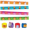 Jungle Chums Snap-On Bracelets (Pack of 8) Jewellery
