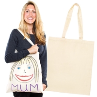 Large Fabric Shoulder Bags (Pack of 3) Decoration Craft Kits