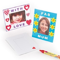 Large Photo Frame Blanks (Pack of 5) Decoration Craft Kits
