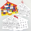 Nativity Colour-in Advent Calendars (Pack of 5)