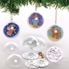 Nativity Colour-in Baubles (Pack of 8) Christmas Crafts