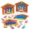 Nativity Scene Card Making Kits (Pack of 6) Christmas Crafts