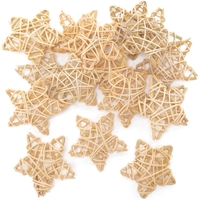 Natural Rattan Stars (Pack of 15)