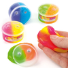 Neon Putty - 5 Wiggle-Eye Slime Pots for kids in 3 assorted bright neon colourways. Pot diameter 40mm.