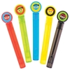 Ninja Touchable Bubbles (Pack of 10) Pocket Money Toys 5 assorted tube colours - Blue,  Green,  Yellow,  Red & Black