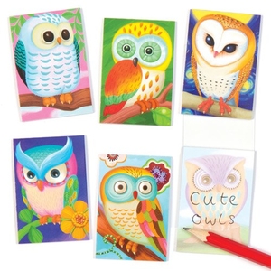 Owl Scented Mini Notebooks (Pack of 12)