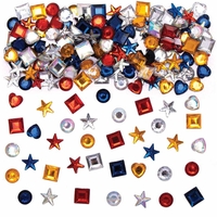 Platinum Jubilee Self-Adhesive Acrylic Jewels (Pack of 300)