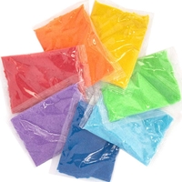 Rainbow Colours Sand Bags (Pack of 7) Natural Craft Materials 7 assorted colours - Red,  Orange,  Yellow,  Green,  Blue,  Violet & Indigo