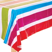 Rainbow Party Table Cover (Each)