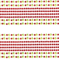 Red & Green Self-Adhesive Jewels (Pack of 288)