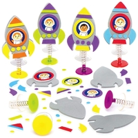 Rocket Jump-up Kits (Pack of 8) Pocket Money Toys