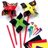 Scratch Art Windmill Kits (Pack of 8) Art Craft Kits
