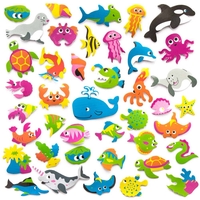 Sealife Foam Stickers (Pack of 200) Stickers
