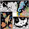 Sealife Fuzzy Art Pictures (Pack of 10)